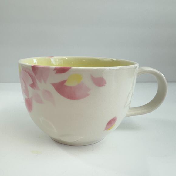 Starbucks Coffee Mug 2015 Sakura Pink Cherry Blossoms 12 oz Limited - Picture 1 of 13